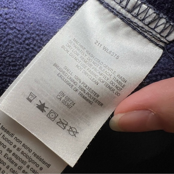 Columbia OMNI-SHIELD Jacket Women's Full Zip Softshell Fleece Navy Blue Size M - Picture 4 of 8